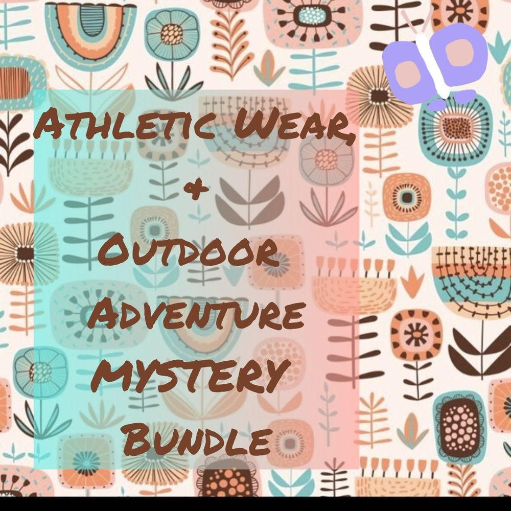 Athletic Wear & Outdoor Adventure Mystery Bundle! Size Medium 6 -7 Items